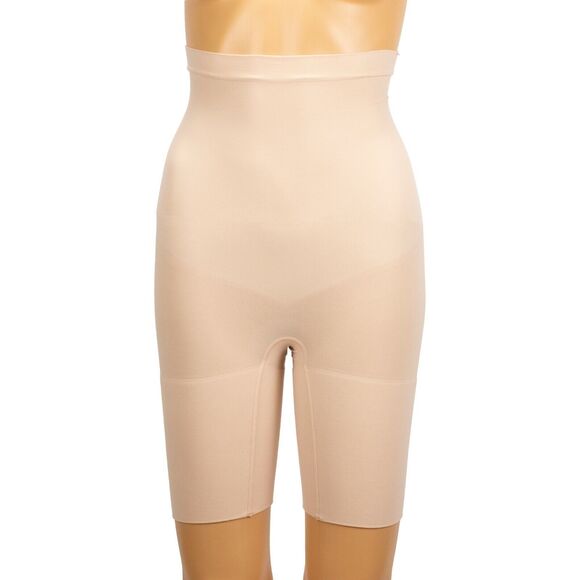 Spanx High-Waisted Shaper Shorts Tummy Control 2745 Soft Nude Size 3X - Picture 3 of 4
